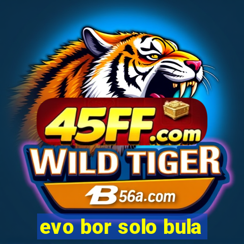 evo bor solo bula